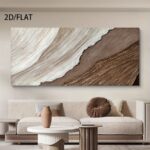 Earth Flow Texture Canvas