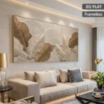 Textured Botanical Wall Canvas