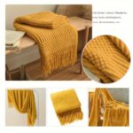 Soft Woven Sofa Throw – Warm Textured Blanket for Modern Homes - Image 6