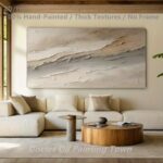 Textured Stone Landscape Canvas - Image 4