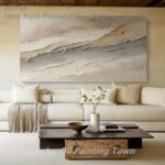 Textured Stone Landscape Canvas