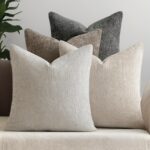 Neutral Textured Cushion Cover Set – Soft Woven Sofa Covers (4 Pack)