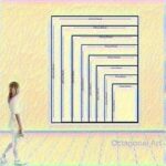 Organic Architectural Canvas Art - Image 3