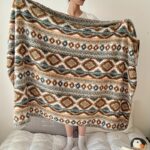 Warm Nordic Pattern Throw - Image 9