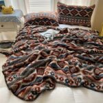 Warm Nordic Pattern Throw - Image 4