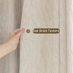 Oak Texture Chenille Curtains - Image 4
