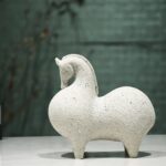 Abstract Sandstone Horse Ornament - Image 3