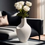 Minimal Sculptural Ceramic Vase - Image 3