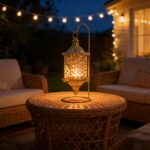 Vintage Lantern Candle Holder - Image 5