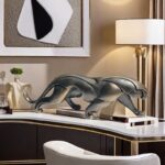 Abstract Panther Sculpture - Image 4