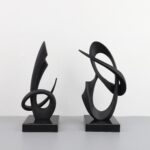 Modern Loop Art Sculpture - Image 6