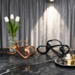 Interwoven Bronze Sculpture