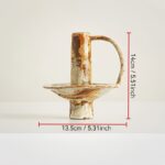 Handcrafted Ceramic Candle Holders - Image 4