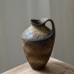Burnt Earth Ceramic Vase - Image 2