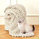 Luxury Chunky Knit Throw Blanket – Soft Chenille Sofa Blanket - Image 7
