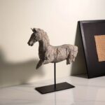 Wabi-Sabi Horse Sculpture - Image 3