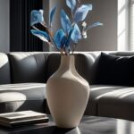 Minimal Sculptural Ceramic Vase - Image 4