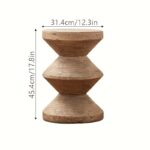 Sculptural Wabi-Sabi Side Table - Image 2
