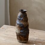 Volcanic Textured Ceramic Vase - Image 3