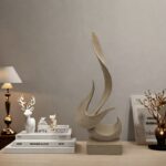 Stone Effect Abstract Sculpture - Image 4