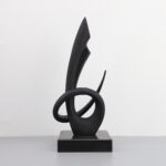 Modern Loop Art Sculpture - Image 5