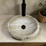 Sculptural Stone Effect Basin - Image 3