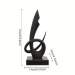 Modern Loop Art Sculpture - Image 2