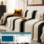 Neutral Chenille Sofa Throw - Image 9