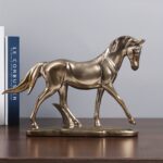Bronze Standing Horse Sculpture - Image 2