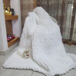 Luxury Chunky Knit Throw Blanket – Soft Chenille Sofa Throw - Image 6