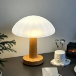Nordic Wood Finish Mood Lamp - Image 8