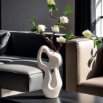 Abstract Sculptural Ceramic Vase