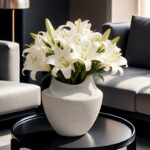 Matte Sculptural Ceramic Vase - Image 4