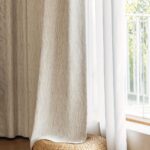 Oak Texture Chenille Curtains - Image 3