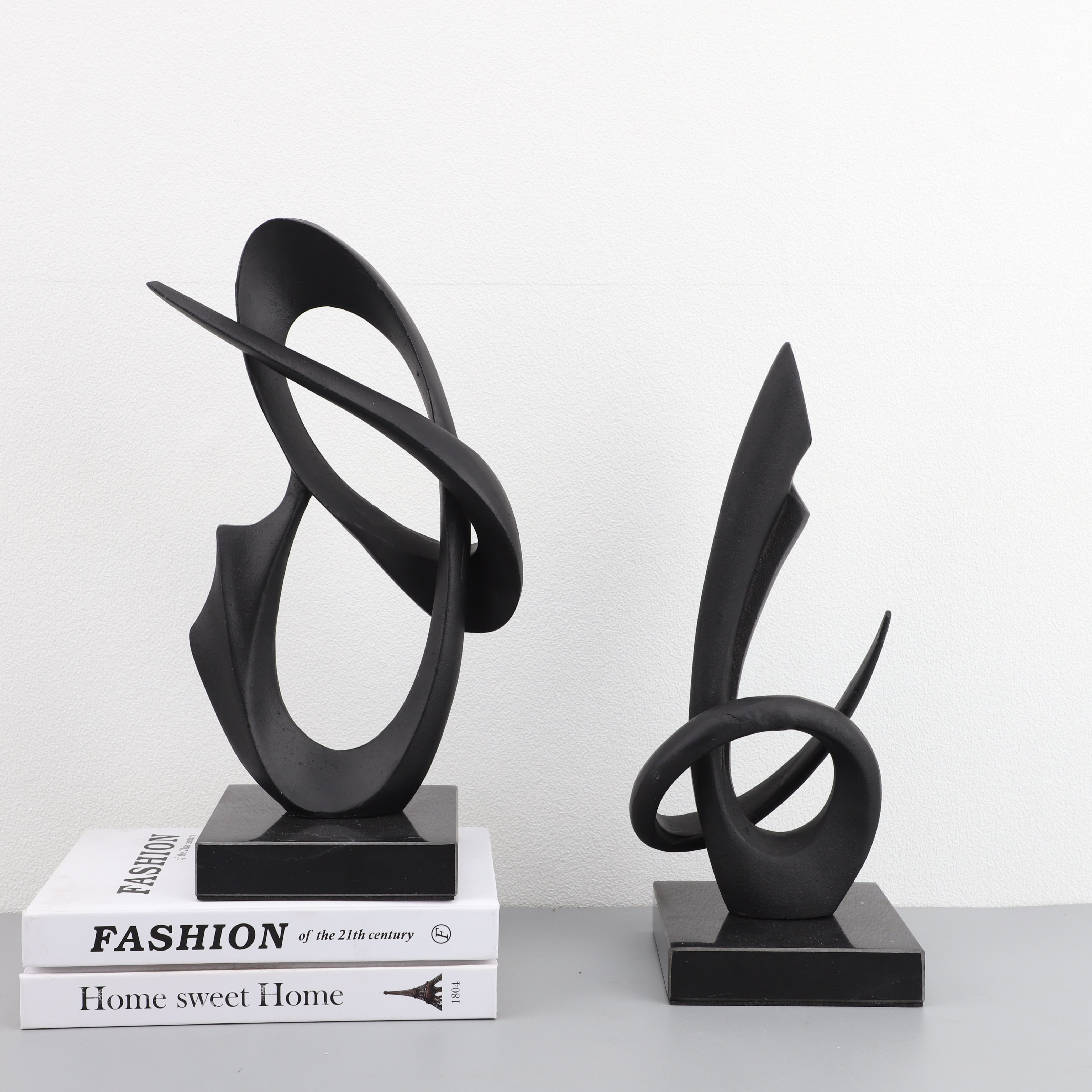 product-fancy-7b5bf652-2760-4292-bea5-0fd0755c6f9f Modern Loop Art Sculpture - Image 1