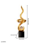 Grand Luxury Infinity Crystal Statement Sculpture - Image 2