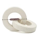 Stone Effect Circle Sculpture - Image 2