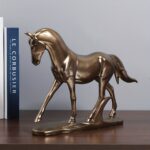 Bronze Standing Horse Sculpture - Image 3