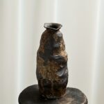 Volcanic Textured Ceramic Vase