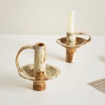Handcrafted Ceramic Candle Holders - Image 2