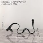 Sculptural Ribbon Candle Holder - Image 2
