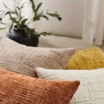 Textured Chenille Cushion Cover Set – Soft Ribbed Sofa Covers (4 Pack) - Image 2
