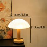 Nordic Wood Finish Mood Lamp - Image 5