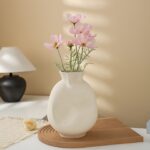 Sculpted Wave Ceramic Vase - Image 3