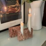 Earthstone Marble Candle Block