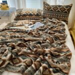 Warm Nordic Pattern Throw - Image 3