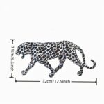 Monochrome Leopard Sculpture - Image 2