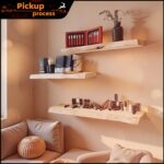 Cedar Live Edge Floating Shelf - Image 5
