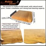 Cedar Live Edge Floating Shelf - Image 2