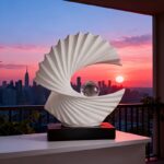 Celestial Spiral Sculpture - Image 5
